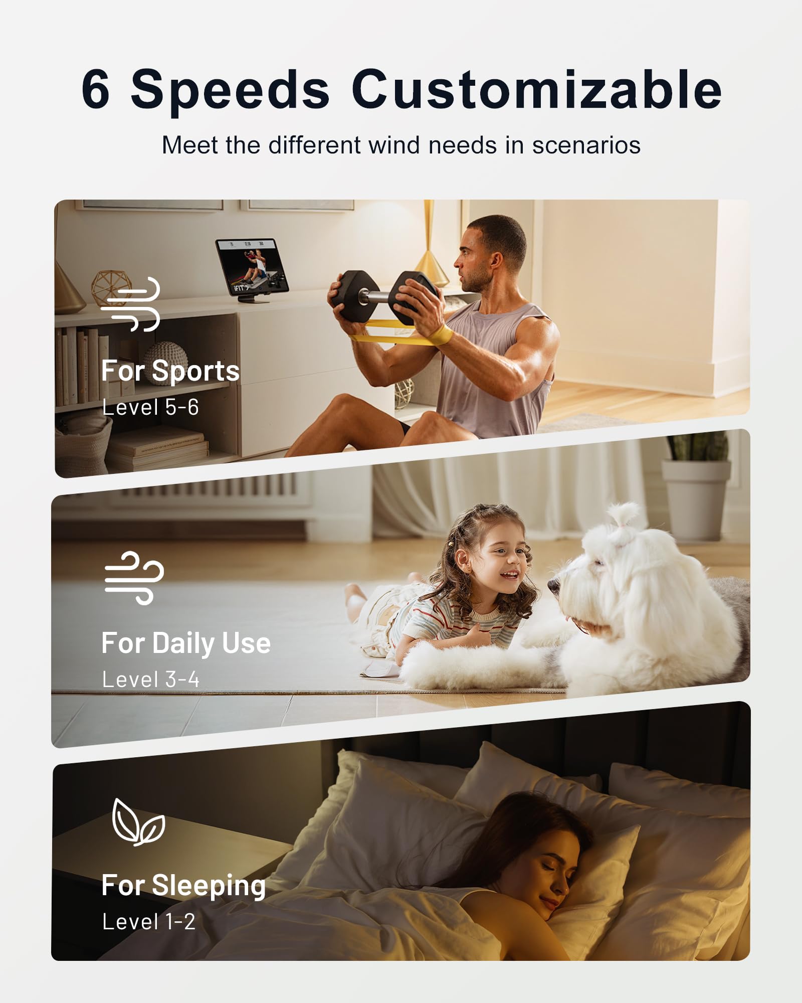 CubiCubi Ceiling Fans with Lights, 52 inch Gray Ceiling Fan with Light and Remote/APP, Dimmable, Super Quiet, Modern Ceiling Fan for Indoor Bedroom, Living Room, Kitchen