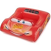 Swimways Disney Pixar Cars Inflatable Water Boat Vehicle, Inflatable Pool Floats and Kids Pool Toys, Cars Pool Party Supplies