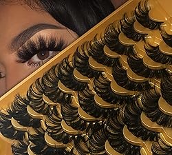 25MM Mink Lashes 25 mm False Eyelashes Long 20