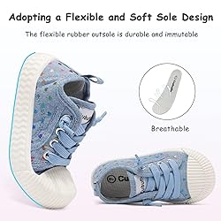 Toddler Shoes Boys Girls Slip On Canvas Sneakers