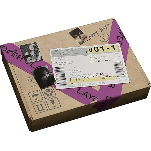 Amazon.com: BTS V- Layover (﻿LP): CDs & Vinyl
