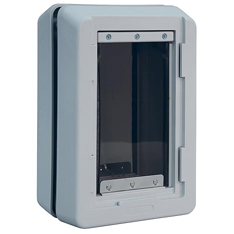 Ideal Pet Products Ruff-Weather Haustiertür mit Teleskoprahmen