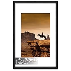 A PLUS MAX 11x17 Picture Frame, Engineered Wood