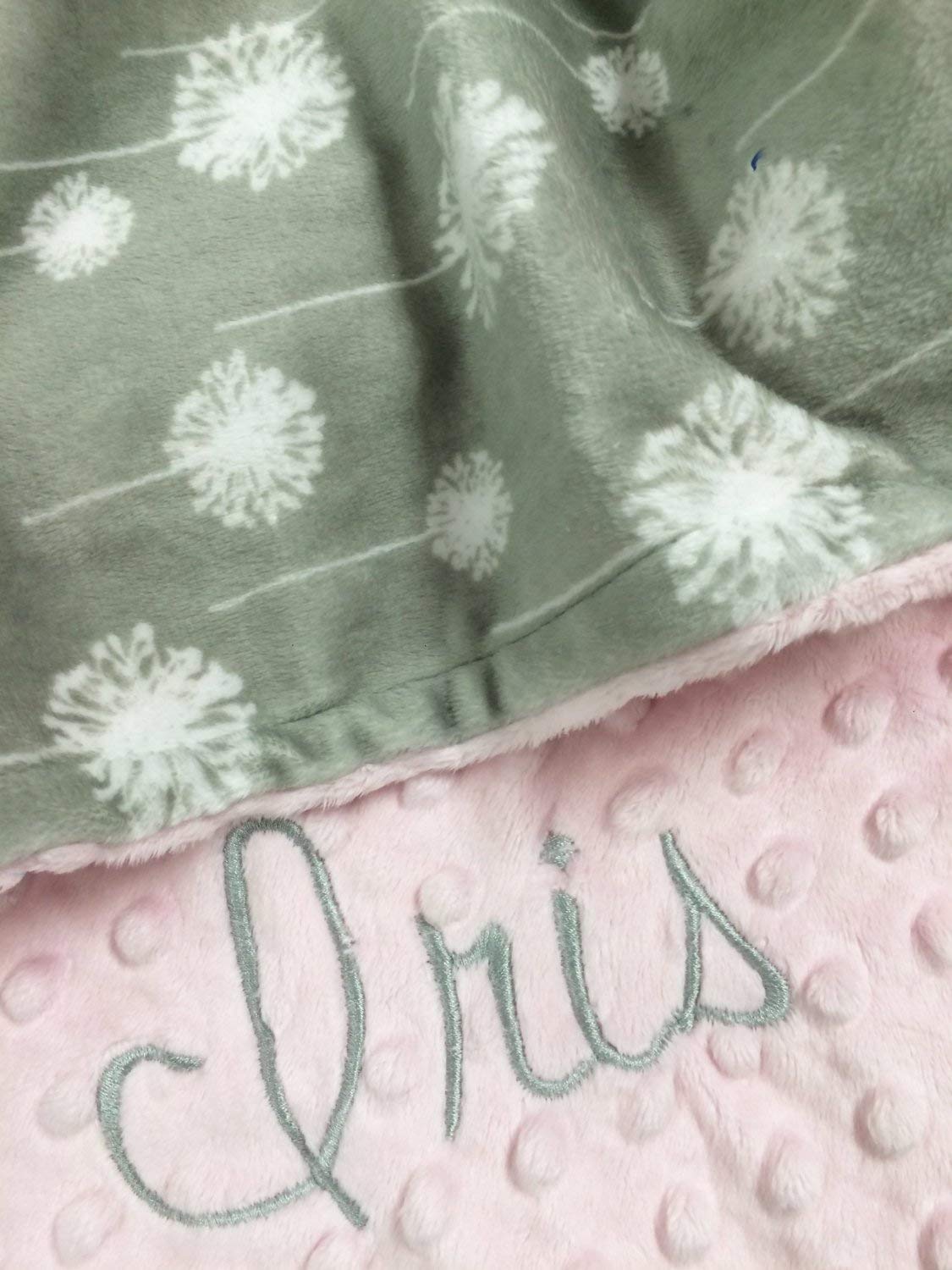 dandelion baby blanket