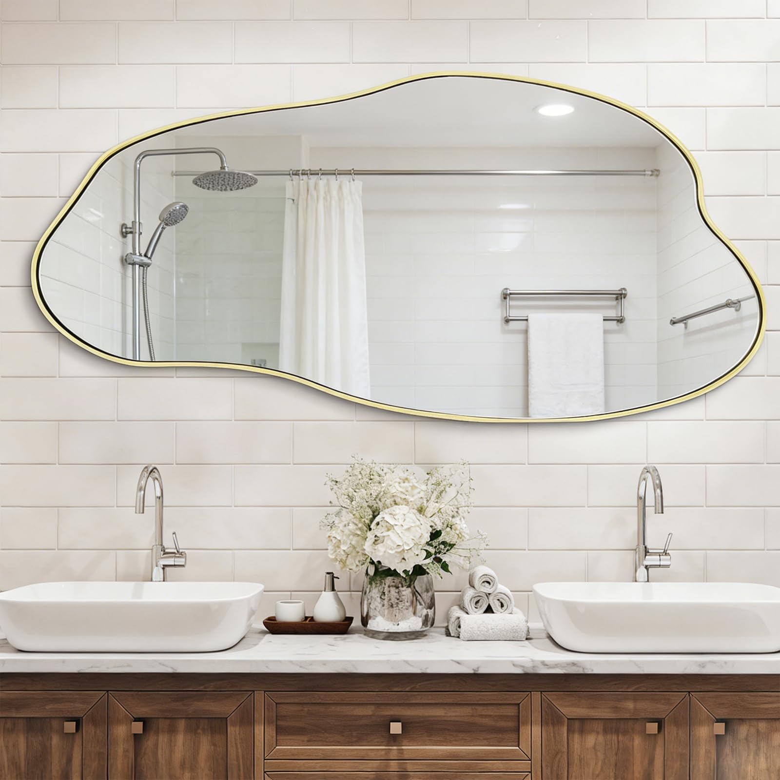 DAOYIJIAJU Irregular Mirror, 51.1