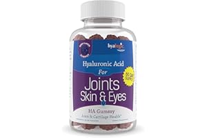 Hyalogic Chewy HA Gummies Mixed Berry Flavor Hyaluronic Acid Gummies – Gluten-Free Gummy Vitamins for Adults - HA Supplement for Joints, Skin & Eyes –60 Count (120 mg)