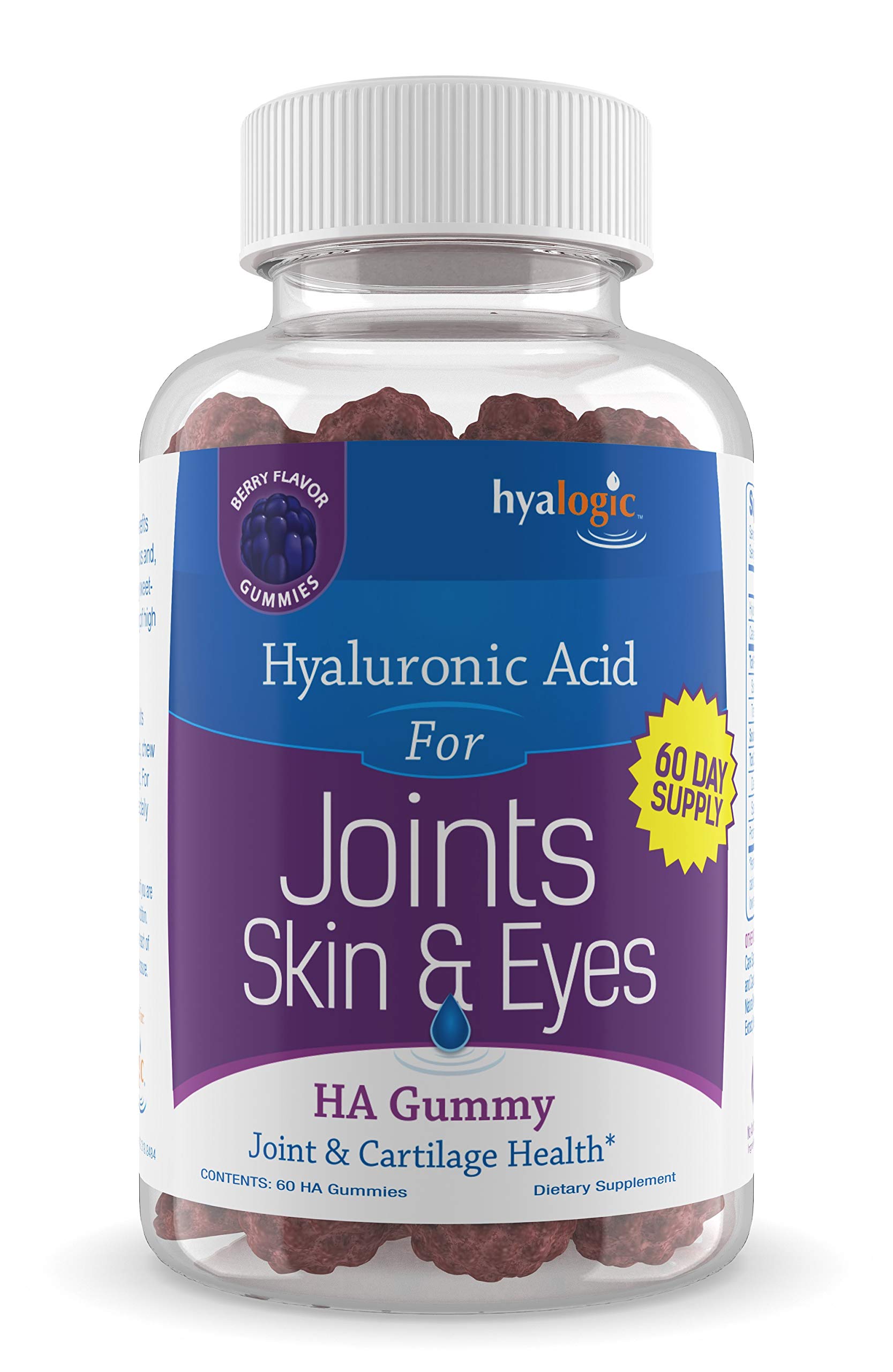 Hyaluronic Acid for Joints, Skin & Eyes Gummies