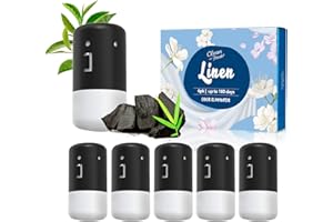 CLEAN-N-FRESH Shoe Deodorizer Balls for Sneaker, 6 Pack, Odor Eliminator, Natural Bamboo Charcoal & Tea Polyphenols Long Lasting Shoe Freshener