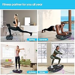 SoftGym Vibration Plate Exercise Machine for