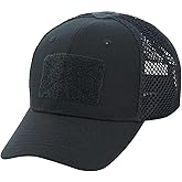 M-Tac Mesh Operator Hat - Tactical Baseball Cap - Army, Military Style Ripstop Patch Hat for Men and Women
