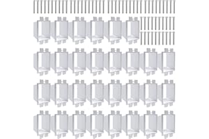 30 PCS BE1-2 Electrical Outlet Box Extender with 60 PCS Screws, Electric Box Extender, 1 Gang Electrical Box Extender Accesso