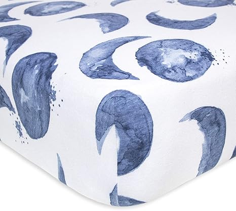 burt's bees fitted crib sheet