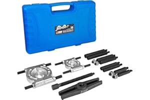 EWK 12 Pcs 5 Ton Capacity Wheel Bearing Removal Tool, Bearing Splitter Puller, Bearing Separator Set