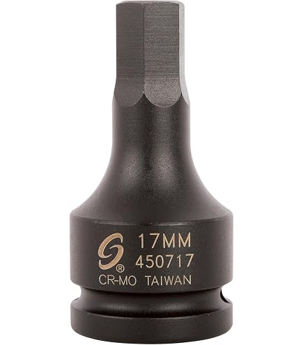 Amazon.com: SUNEX TOOLS 560717 1-Inch Drive 17mm Hex Driver Socket