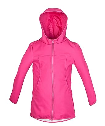 Mädchen Softshell Mantel mit leichter Fleece-Schicht innen, Wassersäule: 10.000 mm, Gr. 104-134, FARBAUSWAHL