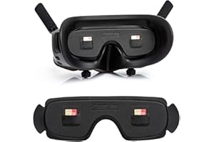 iEago RC Lens Protection Cover Foam Padding for DJI Avata Goggles 2 Dustproof and Lightproof Mat Sunshade Pad SD Card Store Mat Eye Pad Facemask for Goggles 2