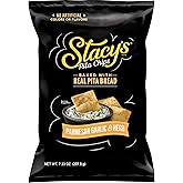 Stacy&rsquo;s Pita Chips, Parmesan Garlic &amp; Herb, No Artificial Colors or Flavors, 7.33 oz Bag