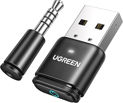 UGREEN USB Bluetooth 5.3 Audio Adapter aptX HD PS5 PS4 Switch PC Windows 11