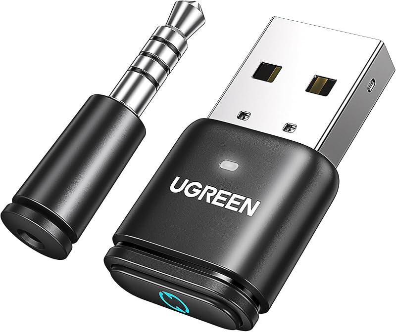 UGREEN USB Bluetooth 5.3 Audio Adapter aptX HD PS5 PS4 Switch PC Windows 11