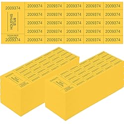 Kosiz 1000 Sheets 25 Bid Raffle Ticket Sheets