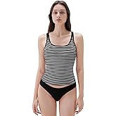 SUUKSESS Women Padded Cotton Ribbed Long Tank Tops Casual Summer Going Out Sleeveless Scoop Neck Basic Cami Tops