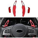 Ramecar Aluminum Alloy Paddle Shift Steering Wheel Shifter Extension for Subaru Impreza WRX Legacy XV Crosstrek Forester Lega
