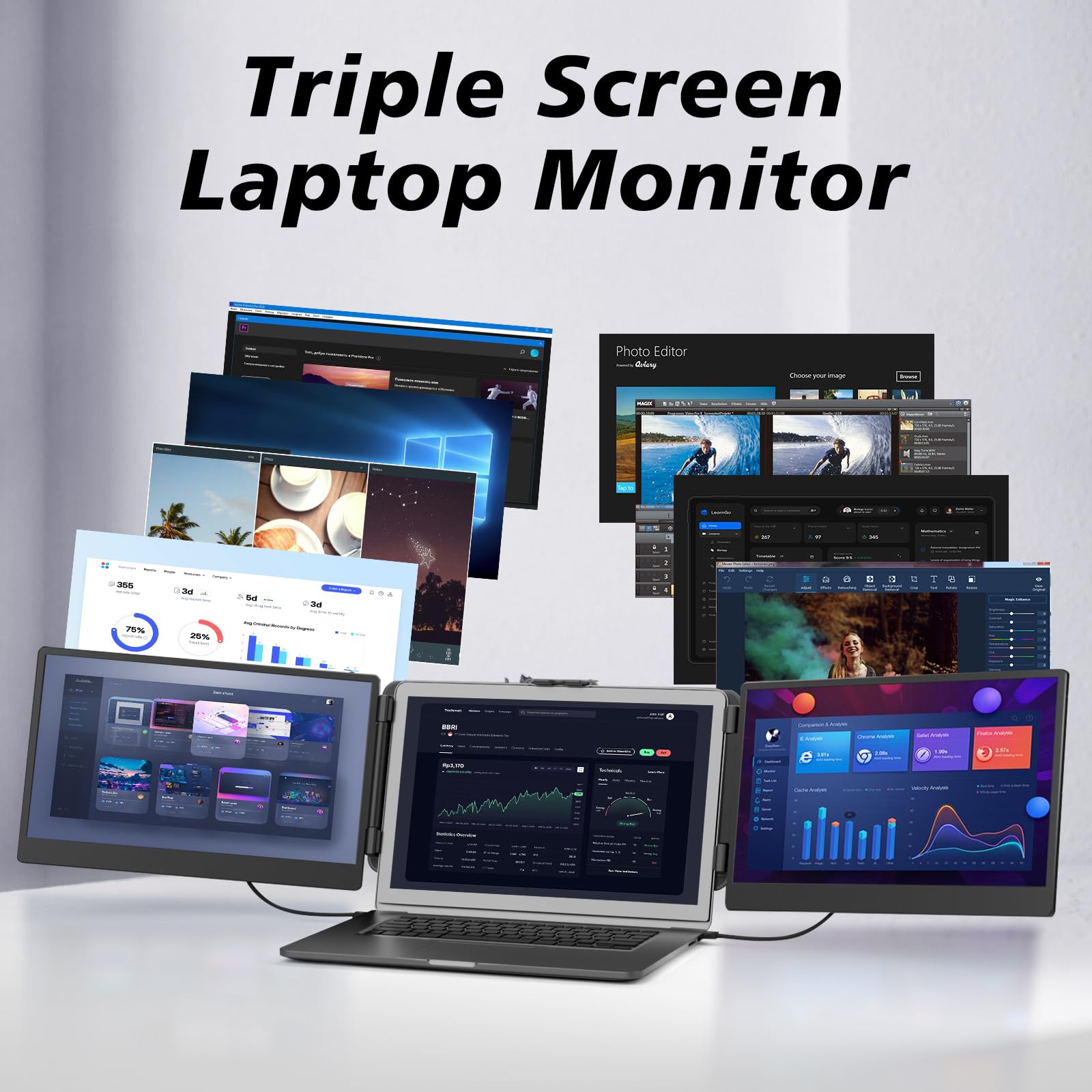 Mua S2 14 Inch Laptop Screen Extender | FHD 1080P | Windows, Mac Dex ...