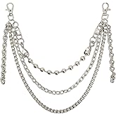 QTMY Chain Beaded Keychain Bag Charms for Handbag Purse Backpack Accessories for Bogg Bag,688