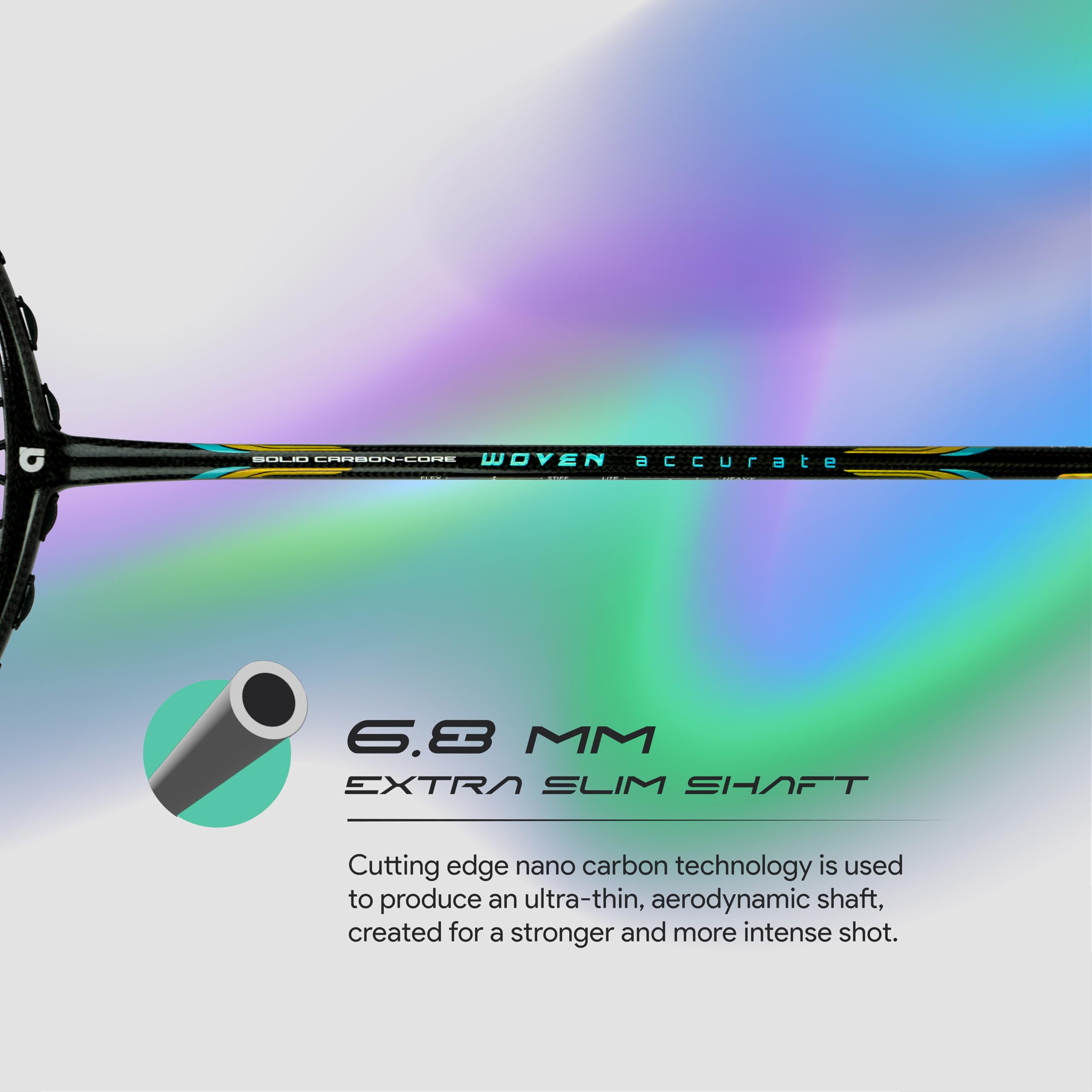 Mua Apacs Woven Accurate Professional Badminton Racket | 30T Solid ...