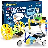 Giggleway Electric Motor Robotic Science Kits, DIY STEM Toys for kids, Building Science Experiment Kits for Boys and Girls-Do