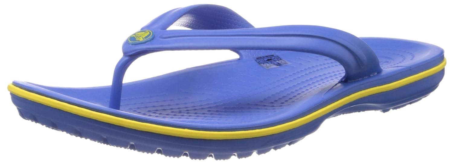 Buy crocs Unisex Crocband Varsity Blue Flip Flops and House Slippers