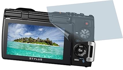 2x Olympus Stylus TOUGH TG-850 ENTSPIEGELNDE PREMIUM Displayschutzfolie Bildschirmschutzfolie Schutzhülle Displayschutz Displ