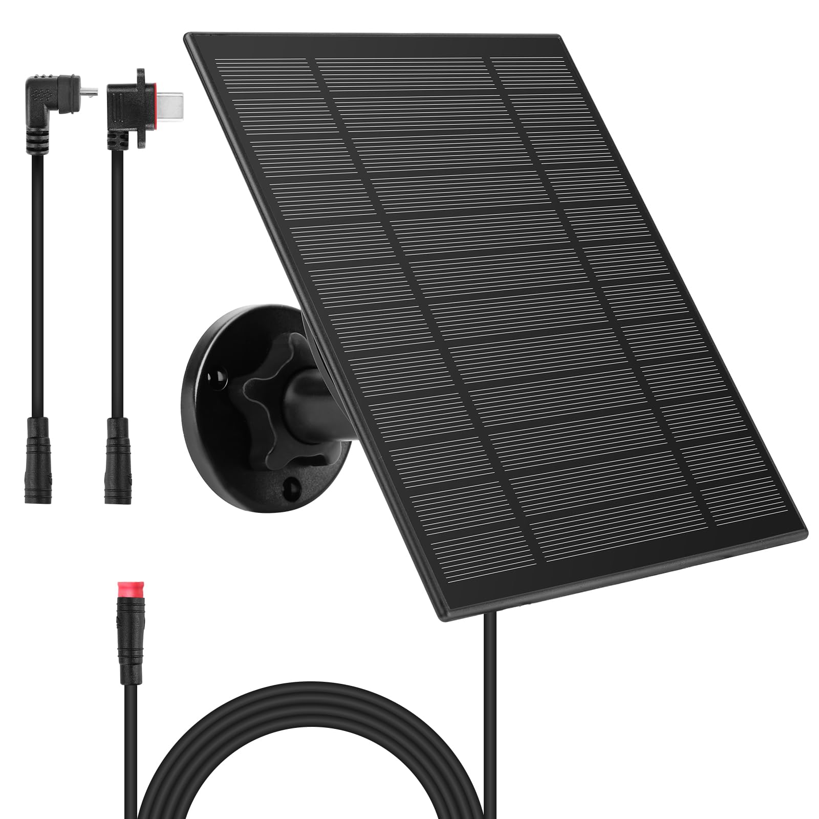 Photo 1 of 5W Solar Panel Compatible with Blink Outdoor 4(4th Gen)/Blink XT/XT2 and Blink Outdoor(3rd Gen) XT3/Blink Outdoor Camera, Blink Solar Panel with 11.8Ft Outdoor with Waterproof Plug