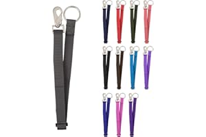 PARIS TACK Derby Originals Heavy Duty Adjustable 30” Nylon Hanging Bucket Straps for Water and Feed Buckets - Available in 16 Colors and Patterns (Charcoal)