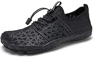 WateLves Water Shoes Mens Womens Barefoot Quick-Dry Aqua Sock Outdoor Athletic Sport Shoes for Swim Beach Pool Hiking Surfing Walking
