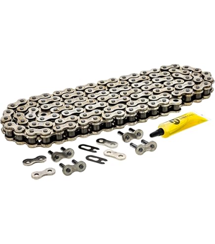 りんりん金 Amazon.com: 530 Pitch 110 Links Gold O-Ring Chain