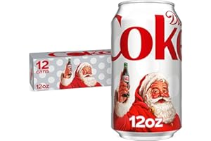 Diet Coke Soda Soft Drinks, 12 fl oz Fridge Pack Cans, 12 Pack - Cola Flavored Diet Soda Soft Drinks