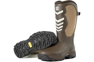 PW WOVENPAK WOVENPAK Rubber Boots for Men, Hunting Boots 6mm Neoprene Insulated Mud Boots for Men with Steel Shank, Mens Rubber Boots Waterproof Boots for Men, Anti Slip Work Boots Outdoor Mud Boots, Size 6-13