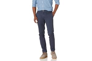 Amazon Essentials Men's Skinny-Fit Washed Comfort Stretch Chino Pant (Previously Goodthreads)