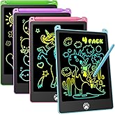 4 Pack 8.5in Colorful Writing Boards 36+ (Cat Claw Delete Key)