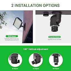 2Pack 80W LED Flood Light Outdoor, Security Light