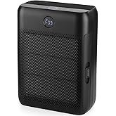 Slevoo Air Purifier for Home Large Room, H13 True HEPA Filter Air Purifiers & 3 × pre-filters for Bedroom,Office,Living Room,Covers Up to 1991.3 ft²,CADR 326m³/h (Black)