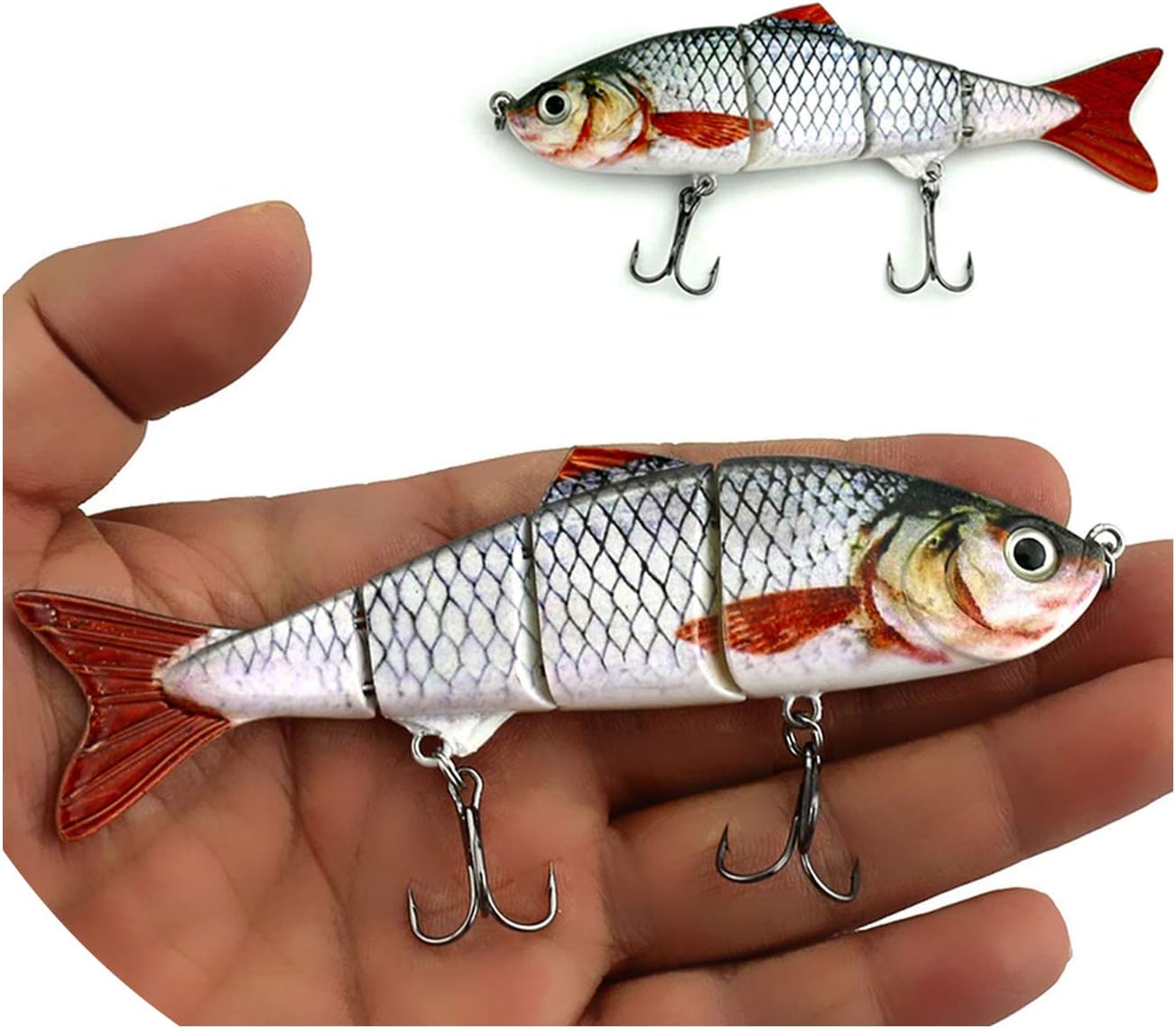 secret123 5pcs Jointed Fishing Lures Wobblers 12CM/16.8G