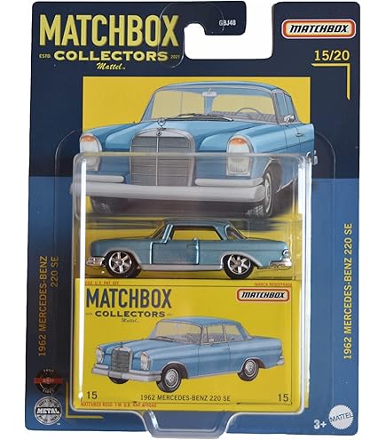 マテル・クリエーションズマッチボックス- メルセデスベンツ 220 SE クーペ Matchbox Mattel Creations Exclusive Mercedes-Benz 220 SE