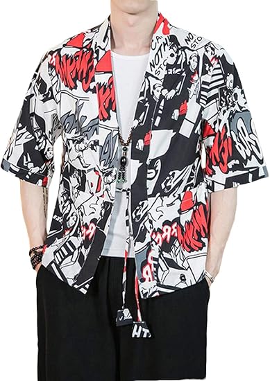 Amazon Mlboss カーディガン メンズ 半袖シャツ 夏 薄手パーカー ファッション サマージャケット 大きいサイズ 和風 コート 夏服 カーディガン 通販