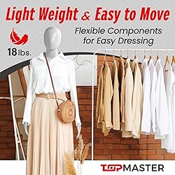 TopMaster Female Form Mannequin - Versatile