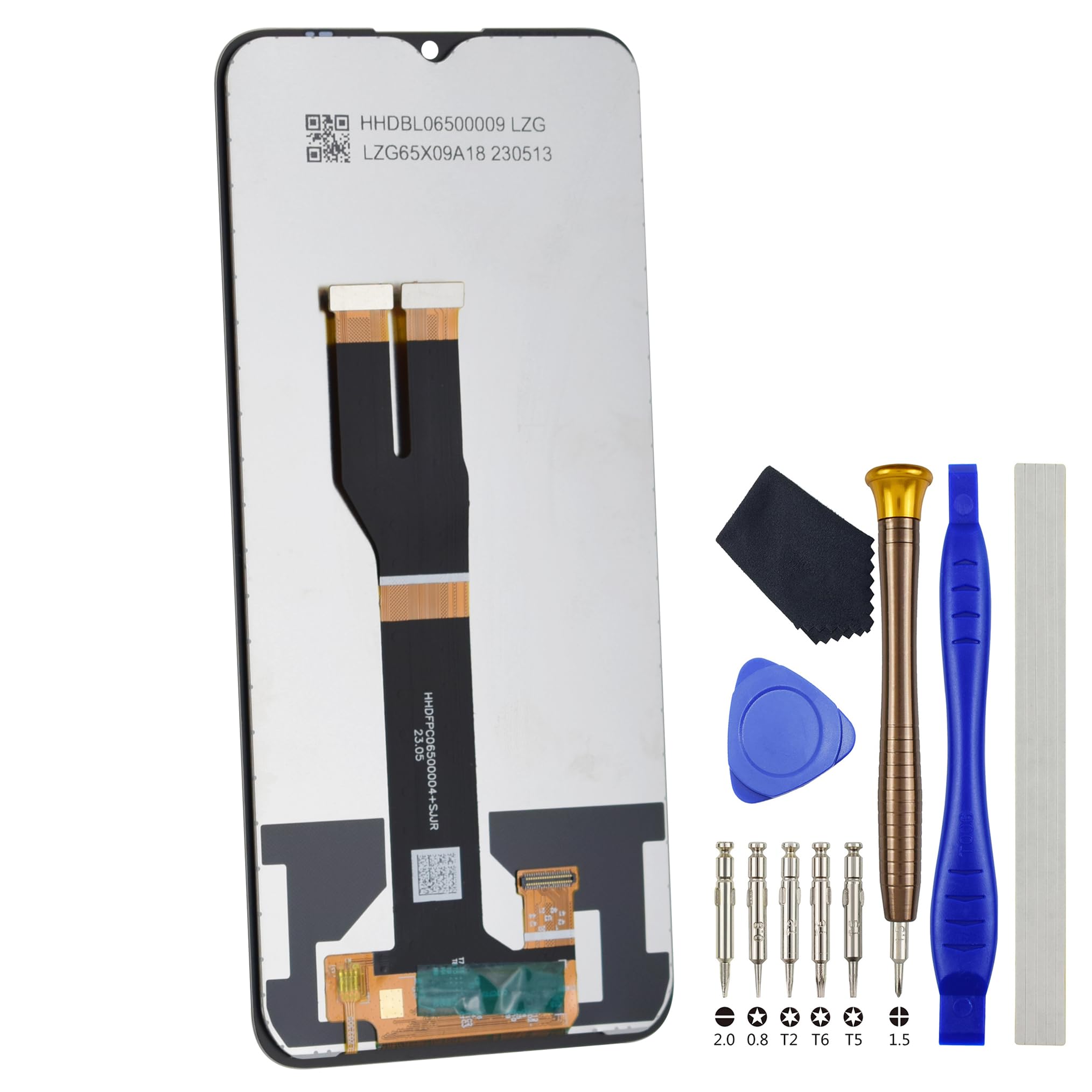 VEKIR Full LCD Screen for Nokia G11 G21 Display Touch Digitizer Assembled Black Screen for TA-1401 TA-1418 TA-1477 TA-1415 TA-1405 Replacement with Free Tool Kit