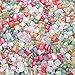 Natural Color Pearlized Rainbow NonPareils/ 100's & 1000's cake cupcake decorations