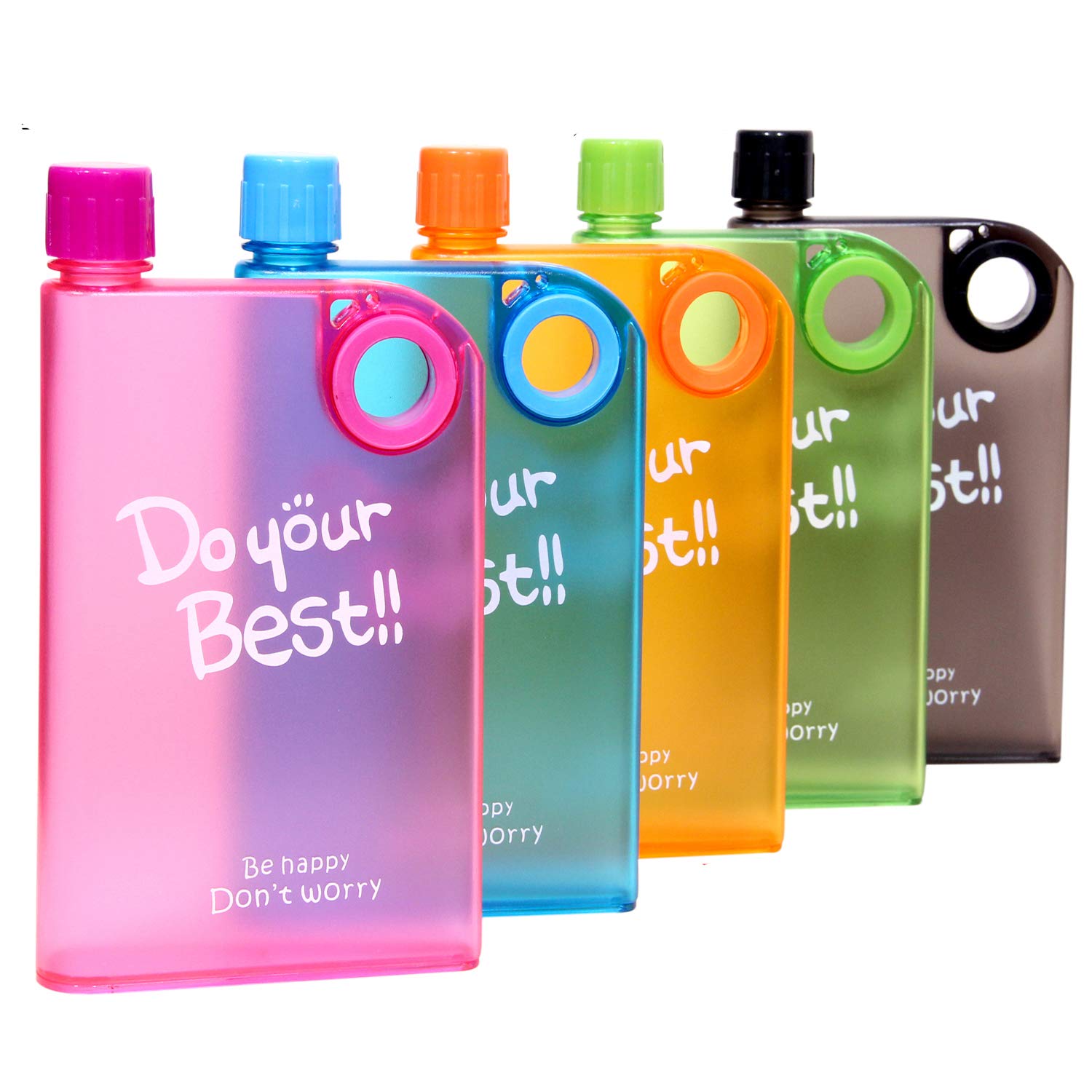 Lucid Portable Notebook Water Bottle 380 ml, A5 Size for Return Gift