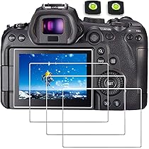 Lot De 3 Protections écran Verre Trempé Canon EOS R7 R6 - Anti-rayures 9H